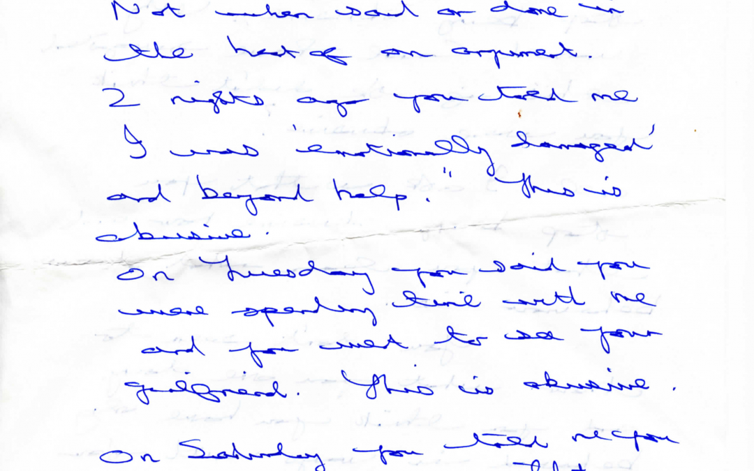 Letter To G – (2001)