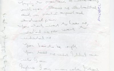 I Feel Erased Document